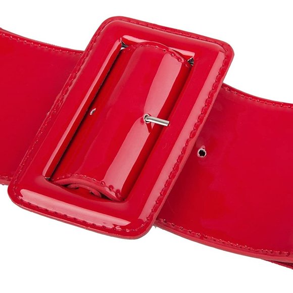 Women\'s Stretchy Belt 1950s 3 Inch Wide Elastic